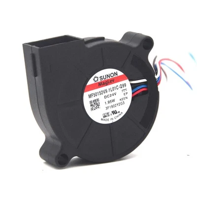 1PC Sunon MF50152VX-1L01C-s99 5015 DC 24v 1.95W PWM blowe fan MF50152VX1L01Cs99 - Image 1 of 4