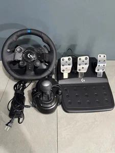 Logitech G923 Racing Wheel, Pedales y Palanca de Cambios para PS 5, PS4 y PC TRUEFORCE - Imagen 1 de 5