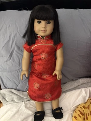 Pre-Loved American Girl Doll - Ivy Ling- New Year Outfit - Image 1 of 4