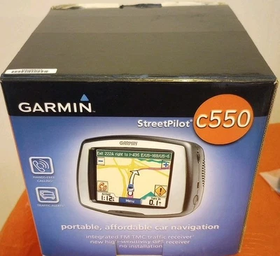 Garmin Street Pilot c550 Portable Car Navigation Unit. Complete tested works - Image 1 of 4