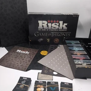 Juego Completo Risk The Game of Strategic Conquest Edición Juego de Tronos - Imagen 1 de 8