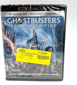 Ghostbusters Frozen Empire 4K UHD Blu-ray Digital New Free Shipping - Imagen 1 de 18