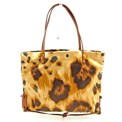 Auténtico bolso de mano Valentino bolso leopardo beige marrón Foto 1 de 4