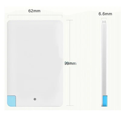 Power Bank 2600 mAh Carica Batteria Esterna Portatile 2.1 A USB cavo incluso - Immagine 1 di 4