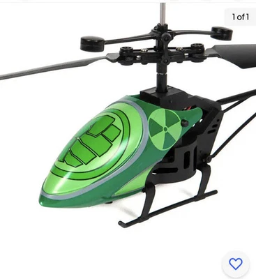 WORLD TECH TOYS MARVEL AVENGERS HULK MINI HELICOPTER NEW - Image 1 of 3