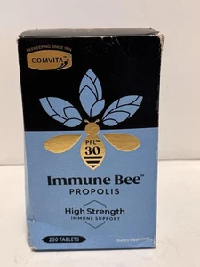 Comvita Propolis Tablets High Strength PFL30 250 Tablets Immune Support New - Picture 1 of 5