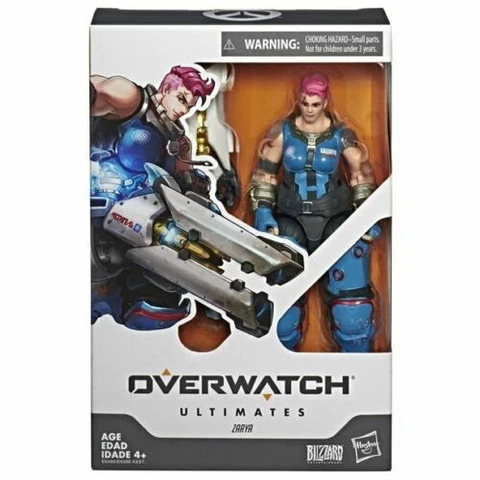 Hasbro Overwatch Ultimates Series - Zarya Female Action Figure, New Cover