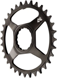 RaceFace Narrow Wide Chainring: Direct Mount CINCH, 32t, Steel, Black - Picture 1 of 1