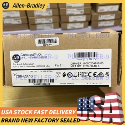 AB-OTHER Brand New Allen Bradley Fast Ship 1769-OA16 Compact 16 Point Output Module