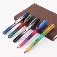 v.uYLu Einfache Schüler Stift Füller Stift 0.5mm Schreibwaren Schule Zubehör