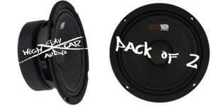 2) NEW DS18 PRO-GM6 6.5" Midrange Loudspeakers 8 ohm Speakers Mid Range - Picture 1 of 5