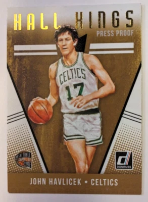2018-19 DONRUSS HALL KINGS PRESS PROOF JOHN HAVLICEK #17 - Image 1 of 2