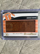 Bernie Parent 2020 ITG Presidents Choice Stickrack Jumbo Stick 1/1 /1