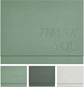 Beautiful Thank You Cards Set of 30 with Envelopes and Stickers - Elegant Blank - Picture 1 of 9