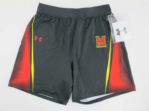 Under Armour NEW Showtime MARYLAND TERRAPINS Mens L Training Track Gym Shorts Cover