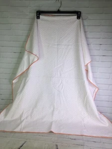 123 Swaddle Designs White with Orange Dots Swaddling Baby Blanket Cotton 2003 - Picture 1 of 10