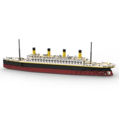 ZITIANYOUBUILD 1:400 UCC RMS Olympic Cruise Ship 2244 Pieces Building Toys Set - Image 1 of 4