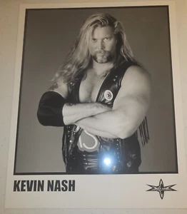 Signed Autographed WCW Wrestling Kevin Nash Promo Photo NWO WWE WWF TNA IMPACT - Picture 1 of 1