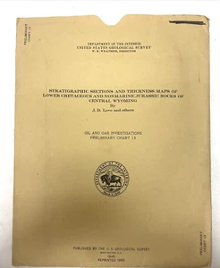 U.S. Geological Survey Oil & Gas Investigations Preliminary Chart 13 (1945) - Bild 1 von 5