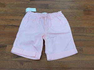 Gymboree Girls Light Pink Elastic Waist Cuff Shorts Size 12 New - Picture 1 of 7