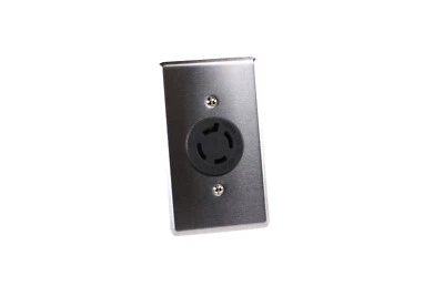 Cubierta de receptáculo de pared hembra L14-20R Outlet 4 polos L1420R 20 amp 125V 250V 2410 Foto 1 de 4