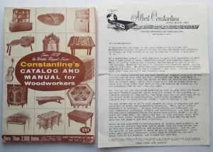 CONSTANTINE'S 1960 Katalog und Handbuch für Holzarbeiter - Bild 1 von 4