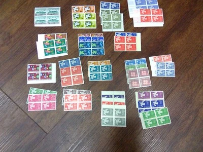 EUROPA 1961 FULL SET  UM BLOCKS OF 4 INCLUDES S.MARINO & CYPRUS CAT £270 MNH - Image 1 of 4