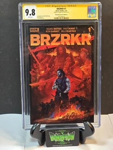 BRZRKR (BERZERKER) #1 FIRMATO DA VANCE KELLY COVER C KEANU REEVES CGC SS 9.8 - Foto 1 di 4