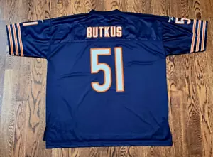 Dick Butkus Trikot 3XL Chicago Bears Reebok NFL Heritage Football genäht - Bild 1 von 4