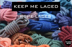 KMF BRAND ROPE HONEYCOMB TWO TONE SHOELACES 51 INCH LACES  - Bild 1 von 54