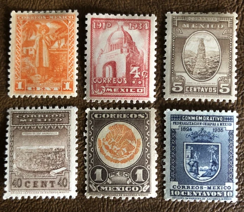 Mexico  Stamps Sc 707/722 MNH/MH Cover