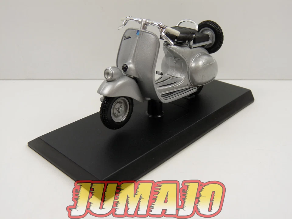 VES113b MOTO VESPA ITALIE Fassi Toys 1/18 : VESPA 125 1953 gris - Photo 1/4