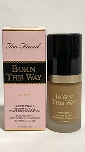 Too Faced Born This Way Oil Free Undetectable Foundation Shade SAND 30ml / 1oz - Picture 1 of 4