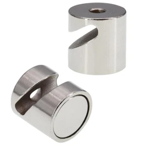 Tifler Gancio magnetico fino a 6 kg, pinza ad asta con occhiello gancio magnetico, prezzo unitario - Foto 1 di 5