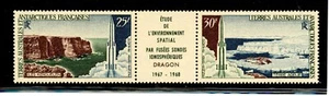 FRENCH ANTARCTIC TERRITORIES--Pair of Stamps Scott #C16a - Picture 1 of 1