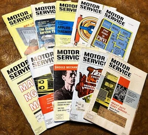 1967 Motor Service Pontiac FORD DODGE CHEVY Buick CADILLAC Plymouth Olds 10 Vol. - Imagen 1 de 10