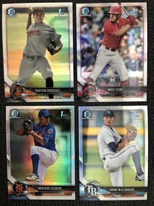 2018 Bowman Draft Chrome   REFRACTORS   BDC 1-200   You Pick   (35% off!)