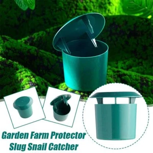 1-12PCS Snail Cage Slug Leech Catcher Trap Pest Snail Trapper No Harm Green New - Picture 1 of 16