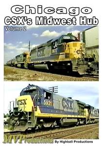 Chicago: CSX Midwest Hub Volume 2 Barr Yard Dolton Crossing Watseka Woodland Jcn - Picture 1 of 1