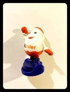 Kinder Surprise Kinderino Sello Sello Raro Santa Claus Cometa Navidad - Imagen 1 de 2