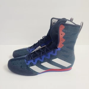 Adidas Box Hog 4 Boxing Shoes HP6880 Size 6.5 Blue - Picture 1 of 9