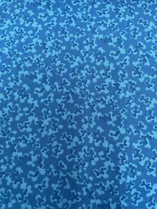 Vintage Brite Lites by Artistic Expressions Cotton Fabric Blue 6 Yards X 42” - Picture 1 of 3