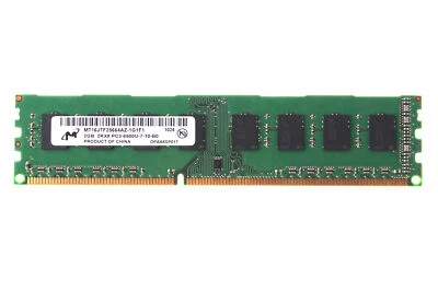 Micron 2 GB DDR3 RAM PC3-8500 1066Mhz 240PIN DIMM Desktop Memory PC8500 1.5V 2 G - Image 1 of 4