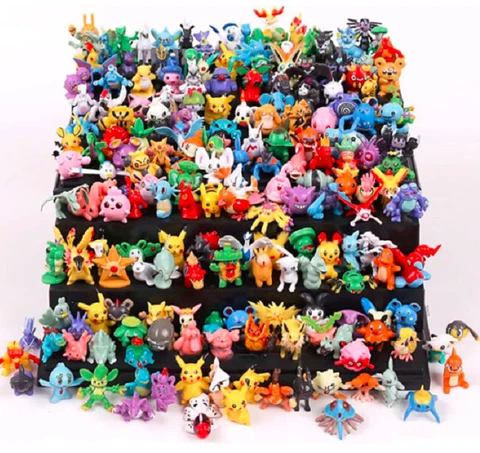 144 Mini PVC Action Figure Toys 4 Star Kids Easter Egg Stuffer Gift Party Series Cover