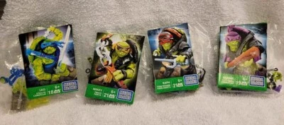 Leo Mikey Raph Donni Mega Bloks Teenage Mutant Ninja Turtles Out of the Shadows  Foto 1 de 4