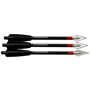 Flechas de cabeza ancha ligeras Steambow serie AR PAQUETE DE 3. - Imagen 1 de 1