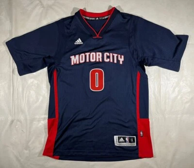 Adidas DETROIT PISTONS MOTOR CITY ANDRE DRUMMOND #0 TALLA PEQUEÑA JERSEY SWINGMAN Foto 1 de 4