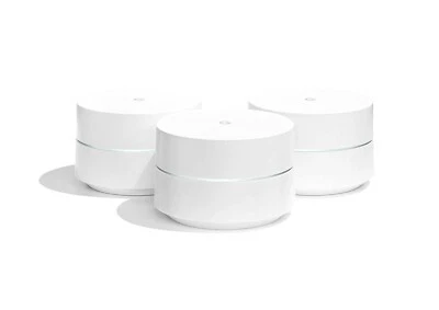 Google WiFi System (3er Pack) Router Ersatz Für Kompletten Heim-WLAN-Abdeckung - Bild 1 von 4