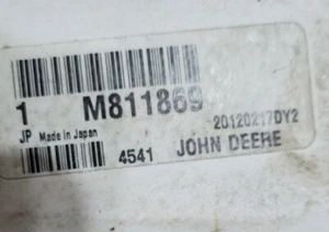 John Deere OEM Piston Pin #M811869 for 1023E 1026R Tractor / 17G excavator - Picture 1 of 2