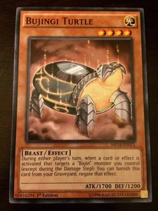 BUJINGI TURTLE MP14-EN071 Yugioh MEGA PACK TIN 2014 1st Edition NEW Near Mint x1 - Picture 1 of 1
